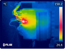 Thermal Imaging Heat Detection Example